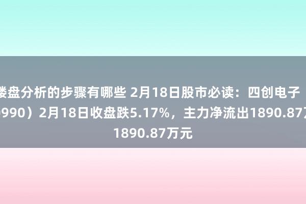 楼盘分析的步骤有哪些 2月18日股市必读：四创电子（600990）2月18日收盘跌5.17%，主力净流出1890.87万元