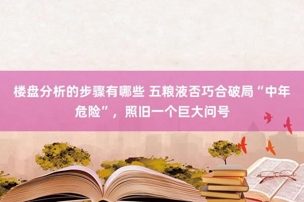 楼盘分析的步骤有哪些 五粮液否巧合破局“中年危险”，照旧一个巨大问号